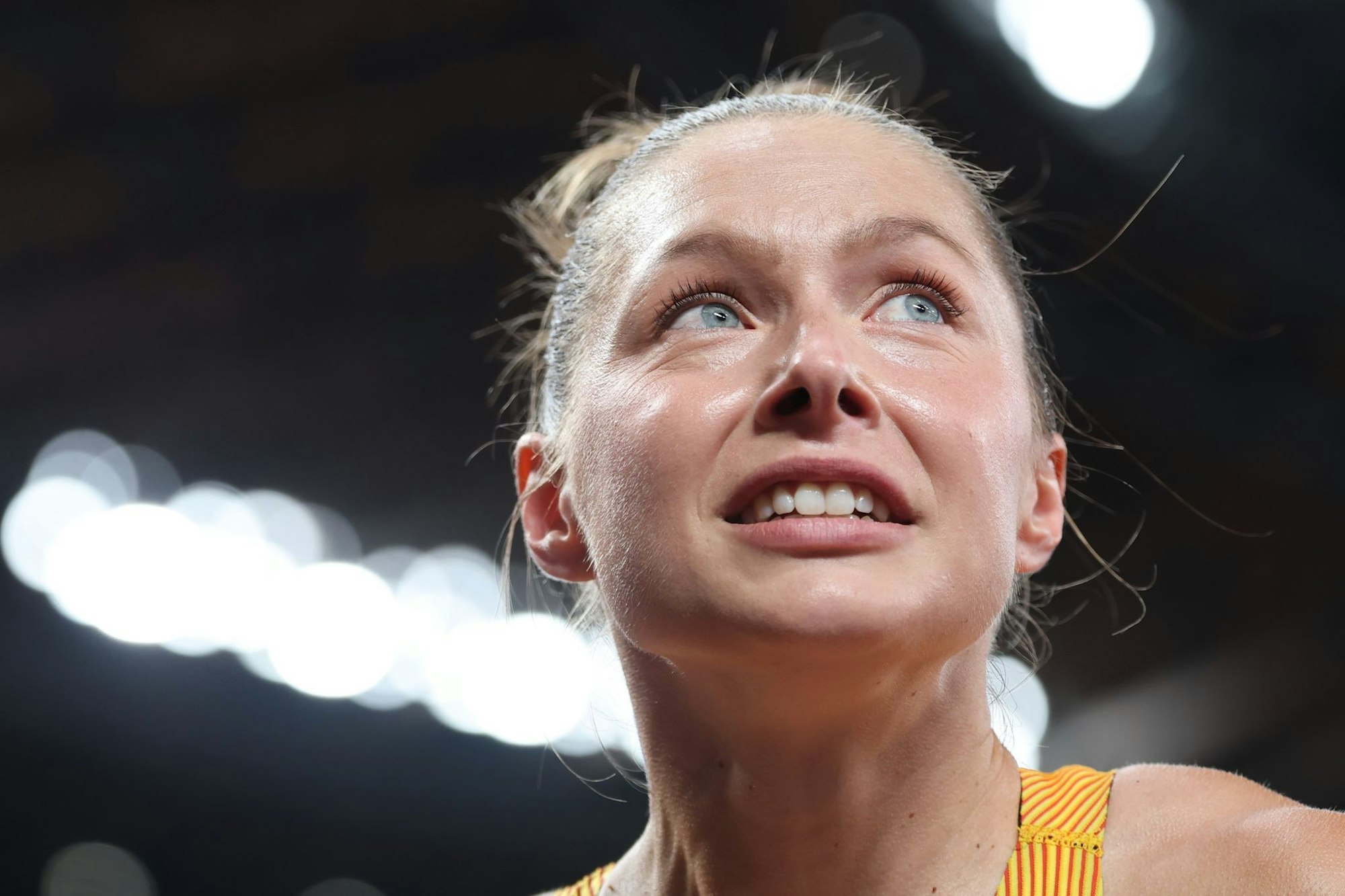 Musste zittern: Gina Lückenkemper.