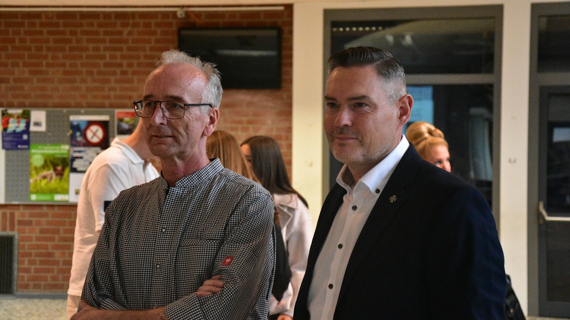 Thomas Glass (SPD) und Karsten Schäfer (CDU)