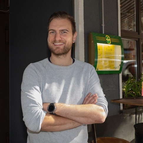 Mainzer Hof Gastgeber Yannik Butze