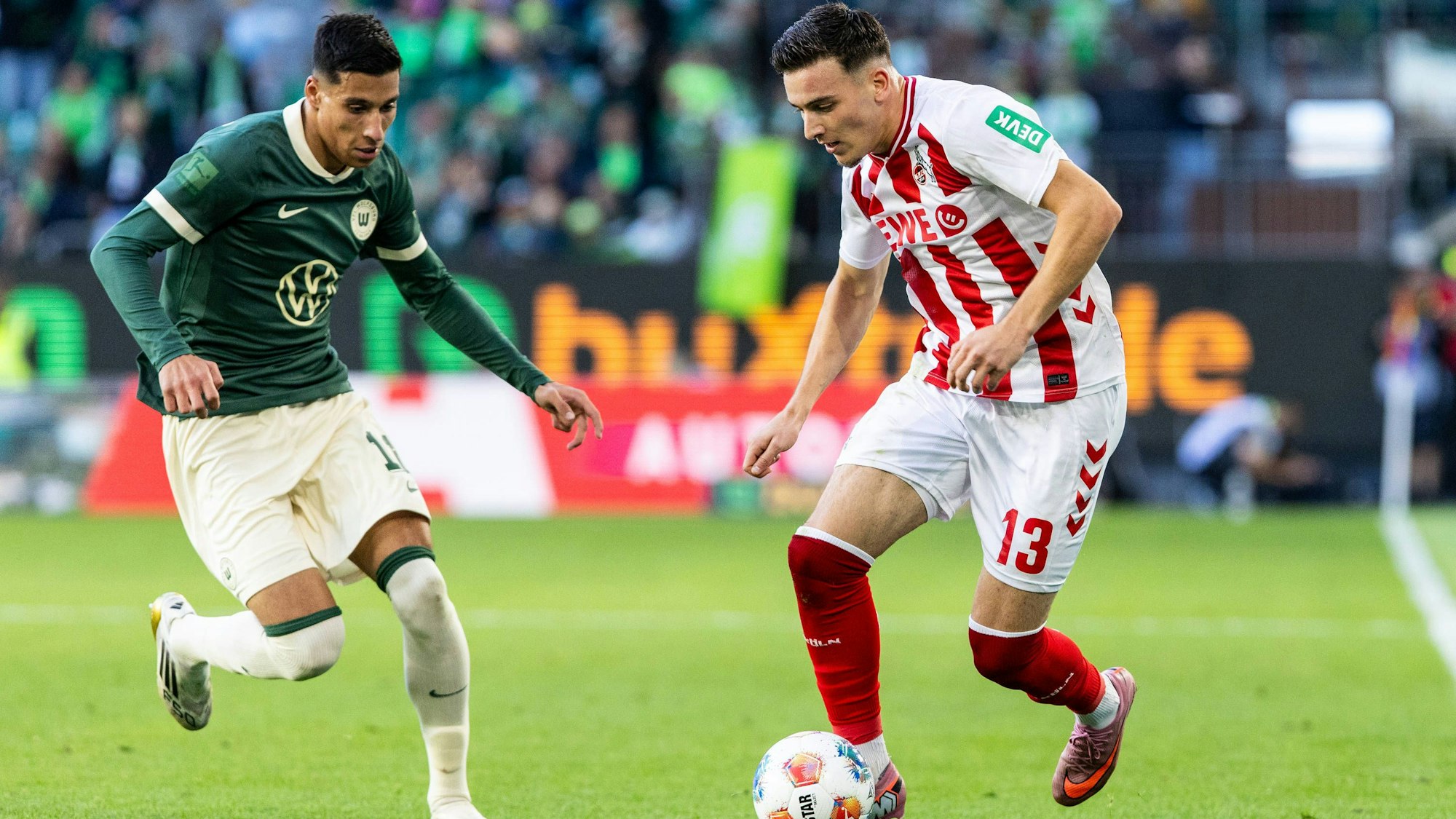 Said El Mala (r.) gibt der FC-Offensive entscheidende Impulse.