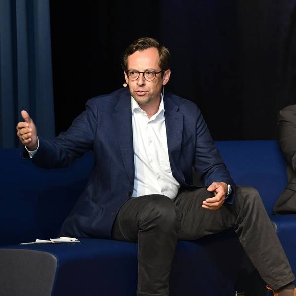 Zwei für die Stichwahl: Alexander Felsch (CDU/FDP) und Marcel Kreutz (SPD/Grüne).