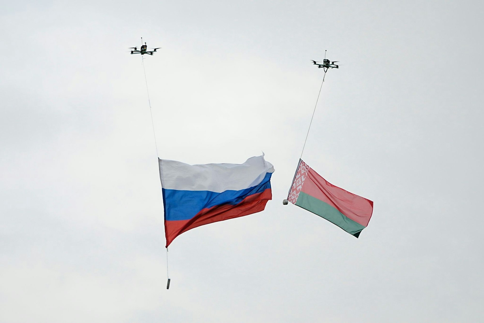 Die russische Armee kooperiert eng mit den Streitkräften von Belarus.