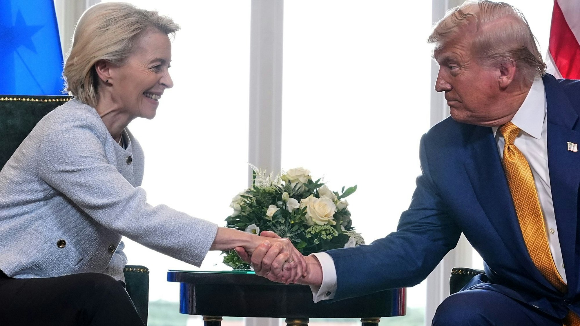 Kommt erneut Forderungen von US-Präsident Donald Trump nach: EU-Kommissionschefin Ursula von der Leyen. (Archivbild)
