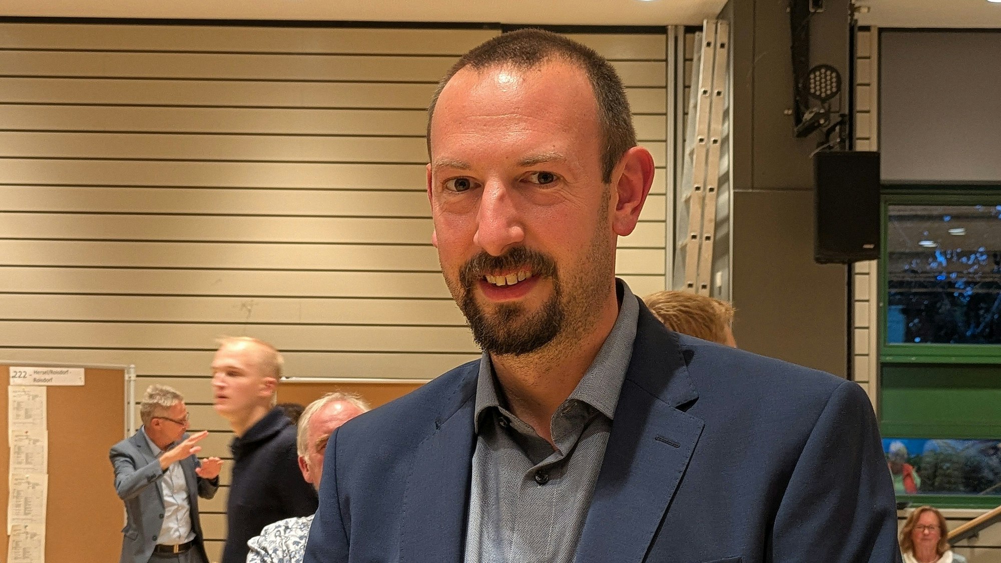 Der CDU-Bürgermeisterkandidat Christian Mandt erreicht 35,4 Prozent. Für ihn geht es die Stichwahl.