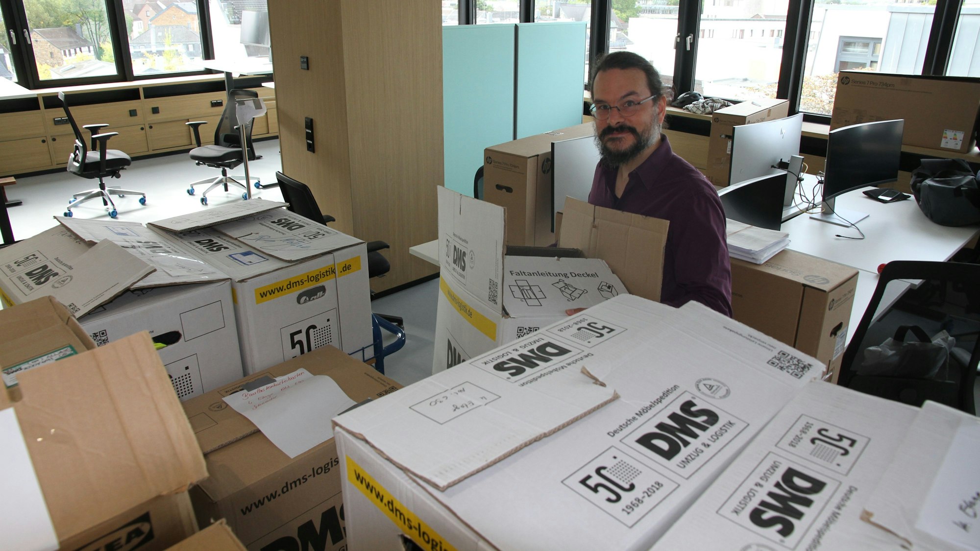 Umzug ins sanierte Siegburger Rathaus, Fabian Löbach, Leiter des Siegburger Planungsamts