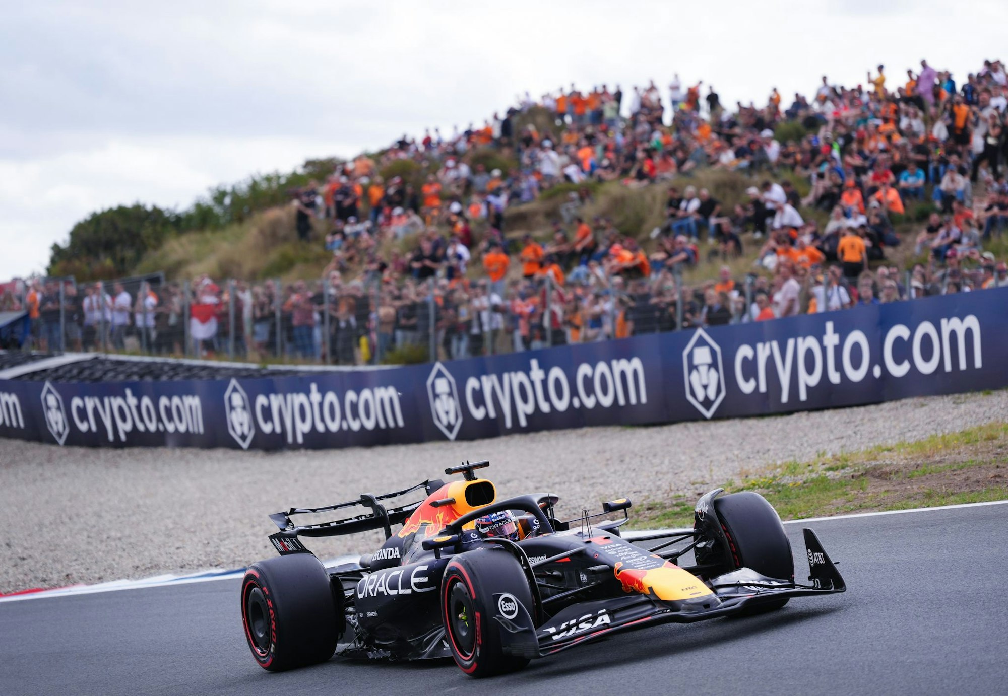 Weltmeister Max Verstappen auf dem Kurs in Zandvoort.