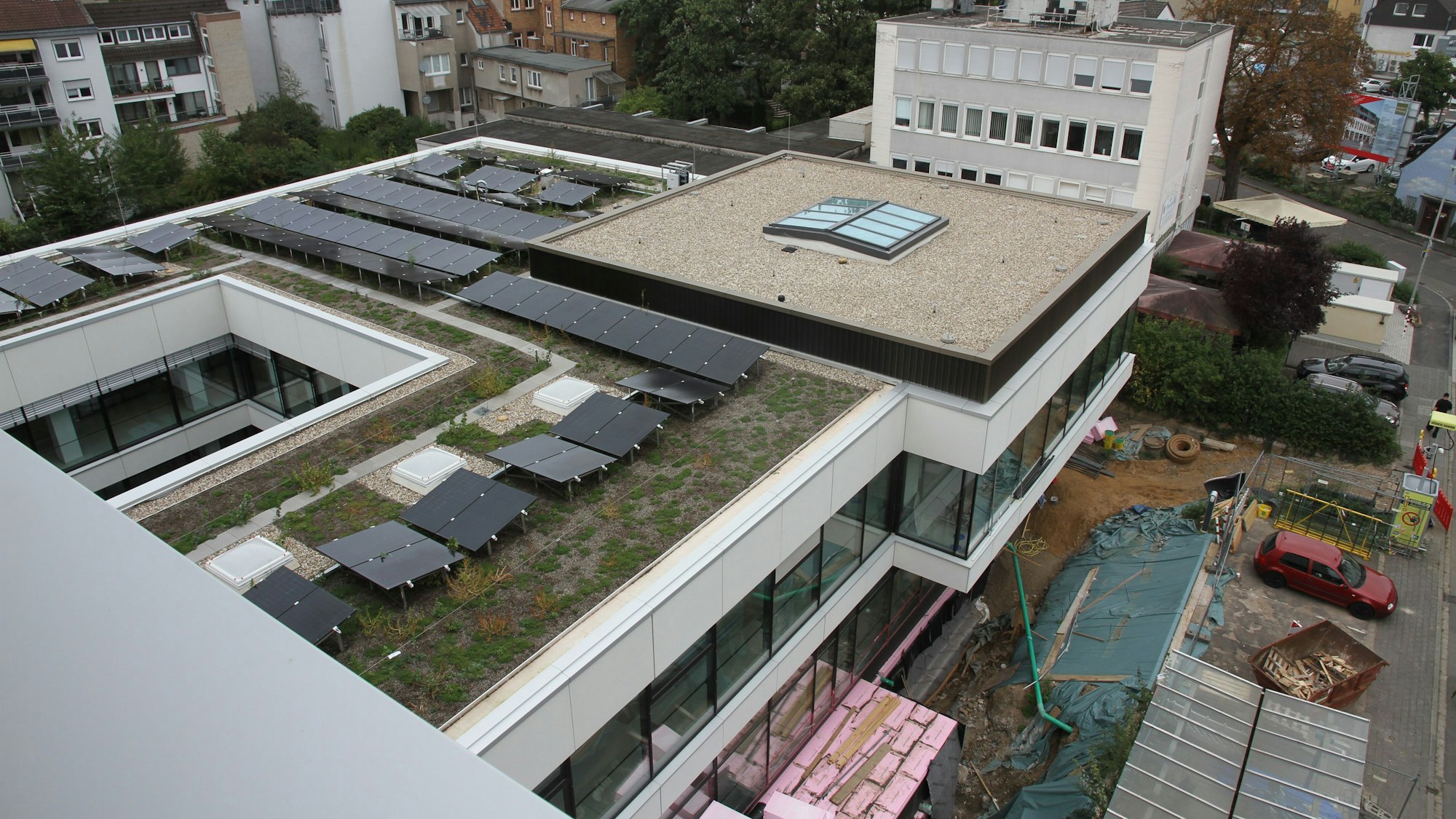 Umzug ins sanierte Siegburger Rathaus, Blick auf die Kuppel des neu sanierten Ratssaals