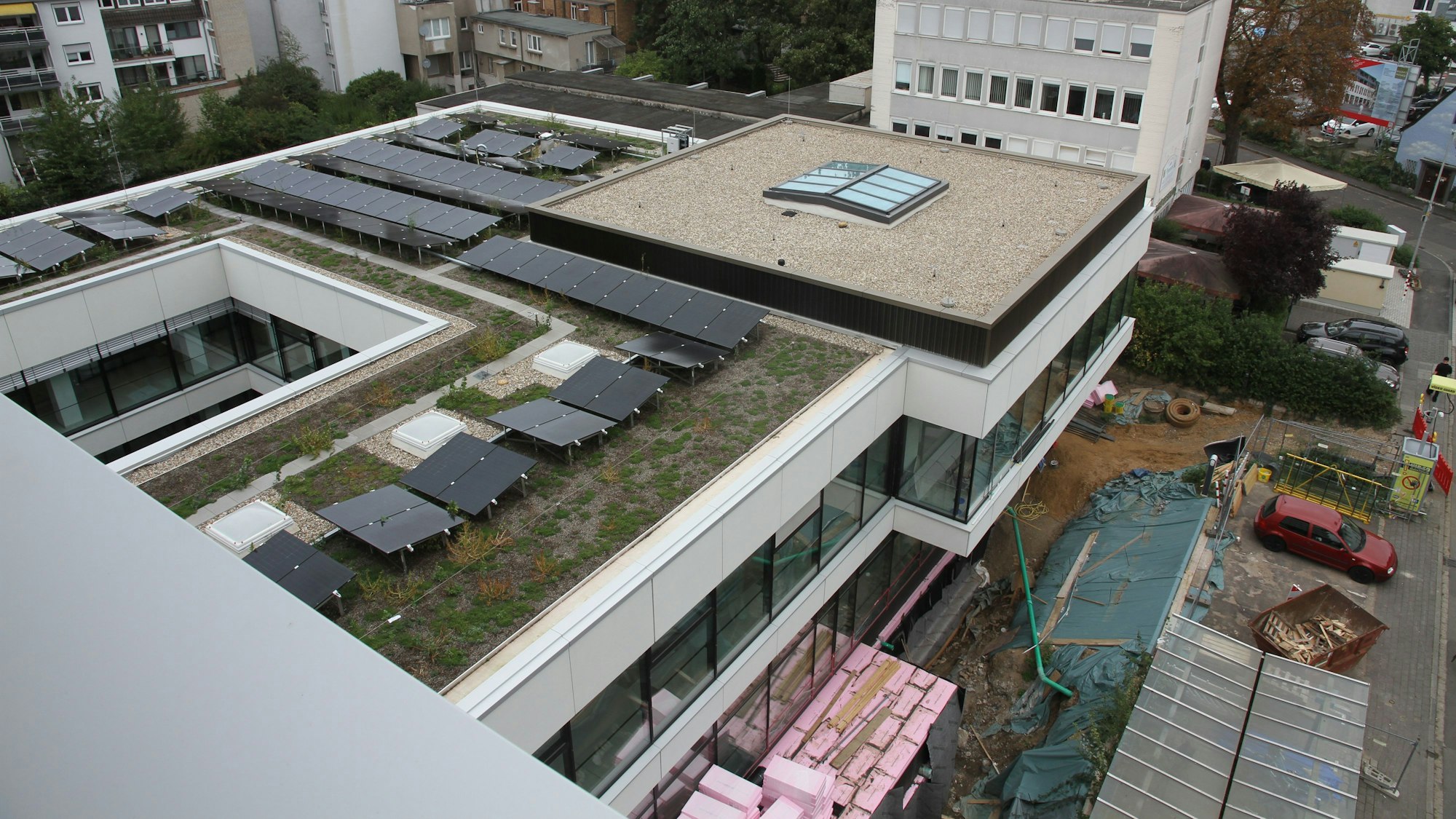 Umzug ins sanierte Siegburger Rathaus, Blick auf die Kuppel des neu sanierten Ratssaals