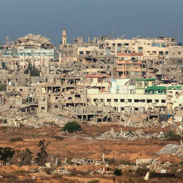 Zerstörte Gebäude in Gaza