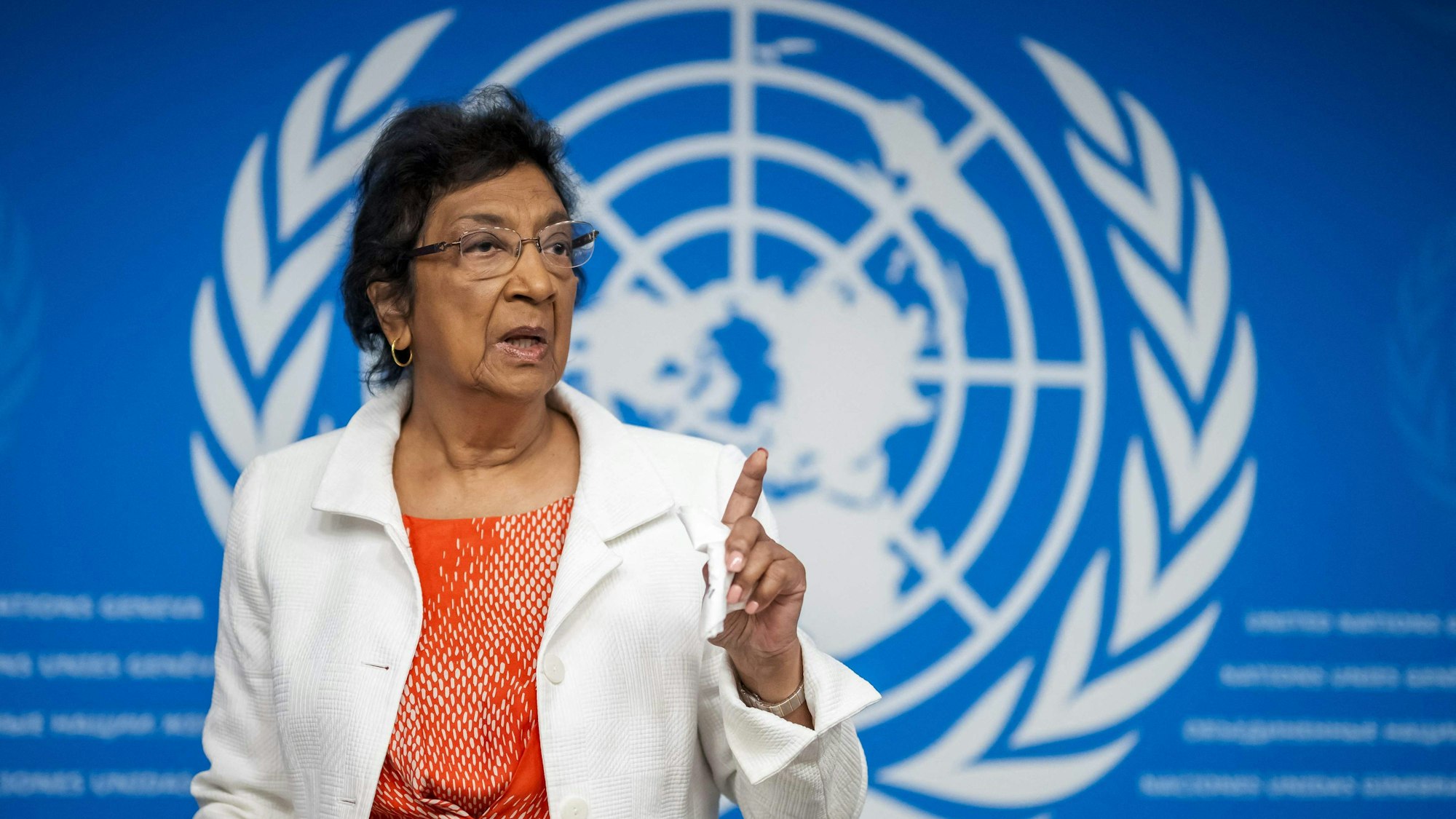 Massive Vorwürfe gegen Israel: Navi Pillay, südafrikanische Juristin, leitete eine vom UN-Menschenrechtsrat bestellte Untersuchungskommission.