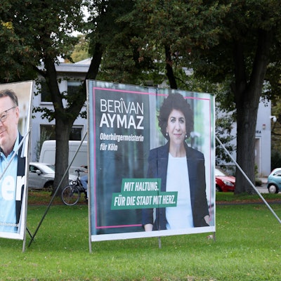 Er oder sie? Torsten Burmester und Berivan Aymaz kämpfen in der Stichwahl ums OB-Amt.
