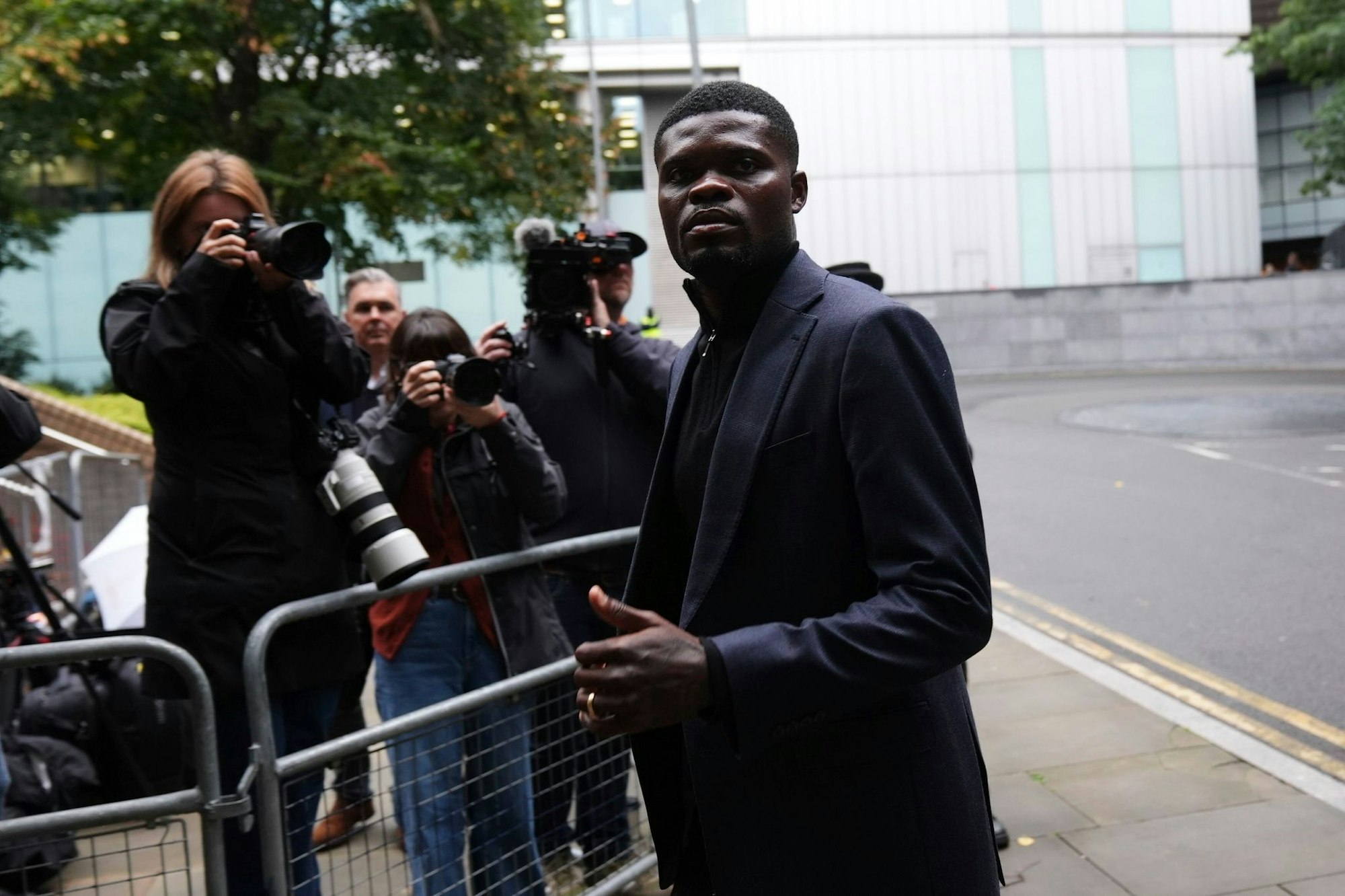 Der ehemalige Arsenal-Profi Thomas Partey wies Vergewaltigungsvorwürfe vor Gericht zurück.