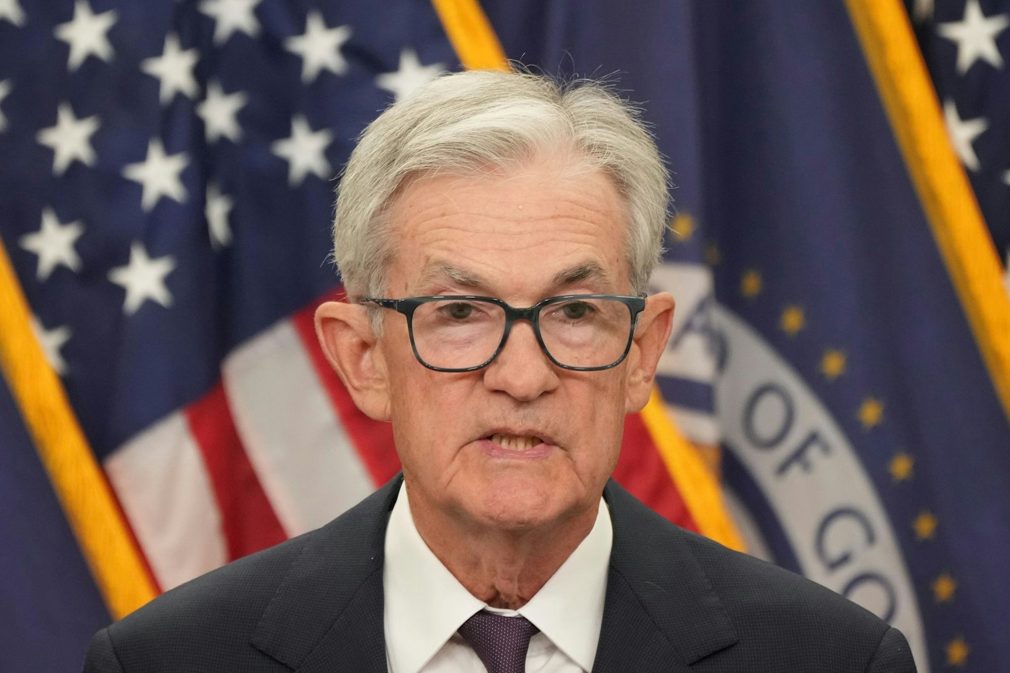 Befürwortete lange Zeit die Beibehaltung des Leitzinses auf hohem Niveau: Fed-Chef Jerome Powell. (Archivfoto)