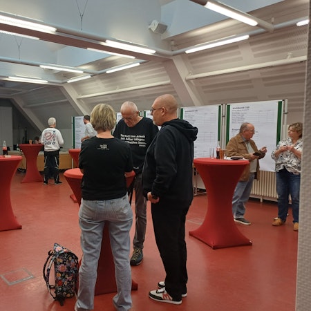 Der Sitzungssaal des Burscheider Rathauses am Wahlabend