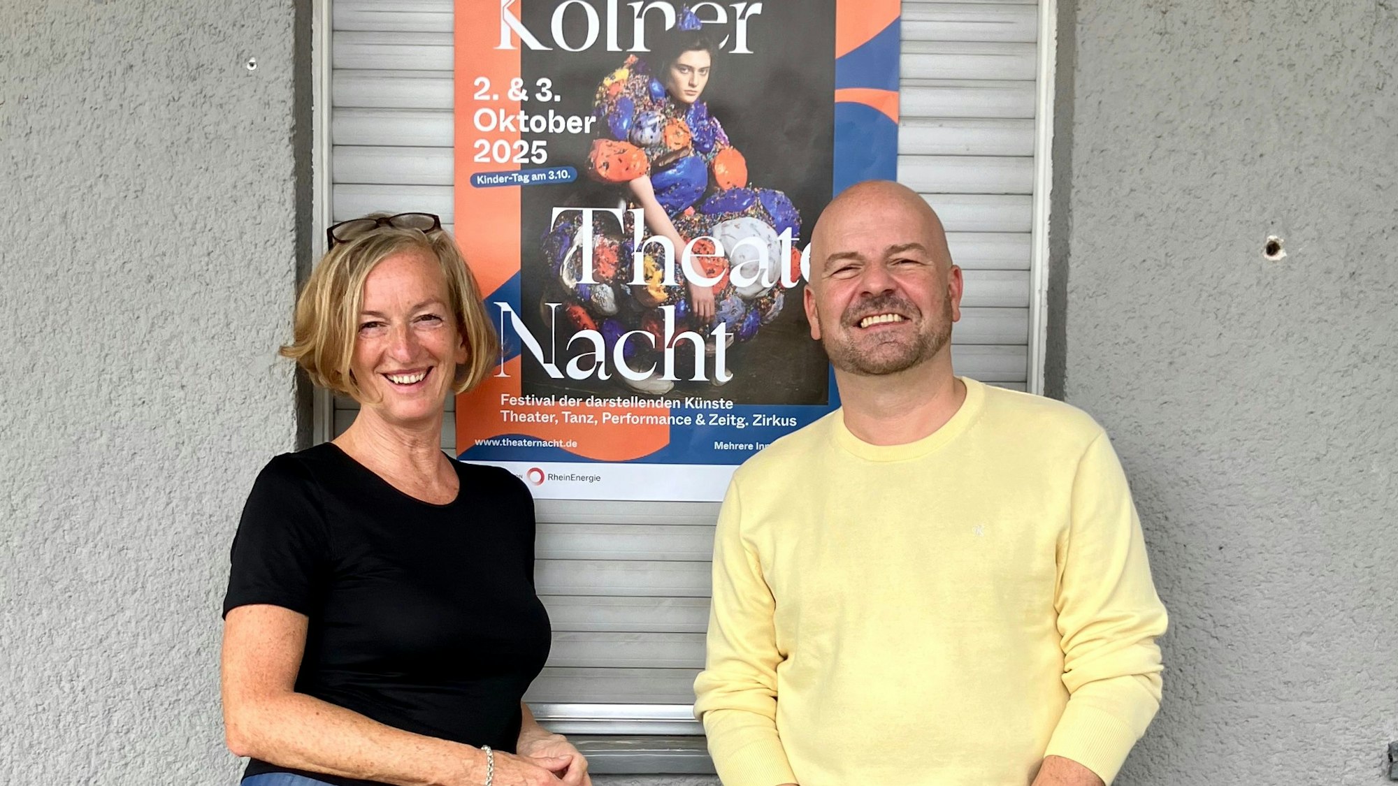 Die Organisatoren der Theaternacht.
