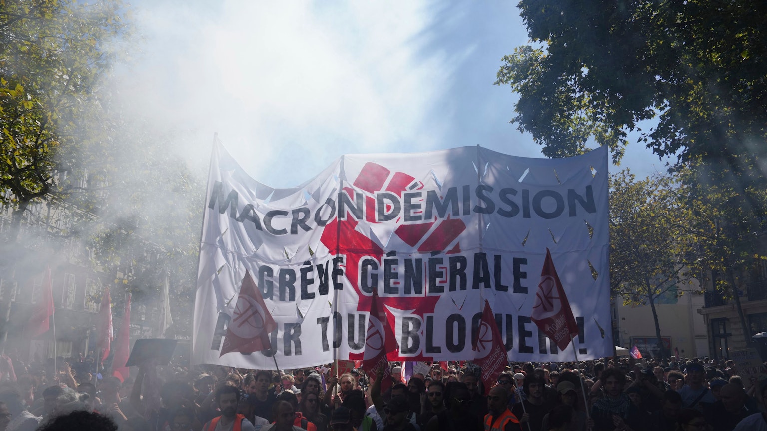 Sozial-Proteste am Donnerstag in Frankreich