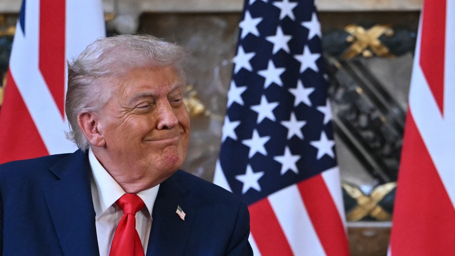 Trump freut sich über das Ende einer Talkshow.