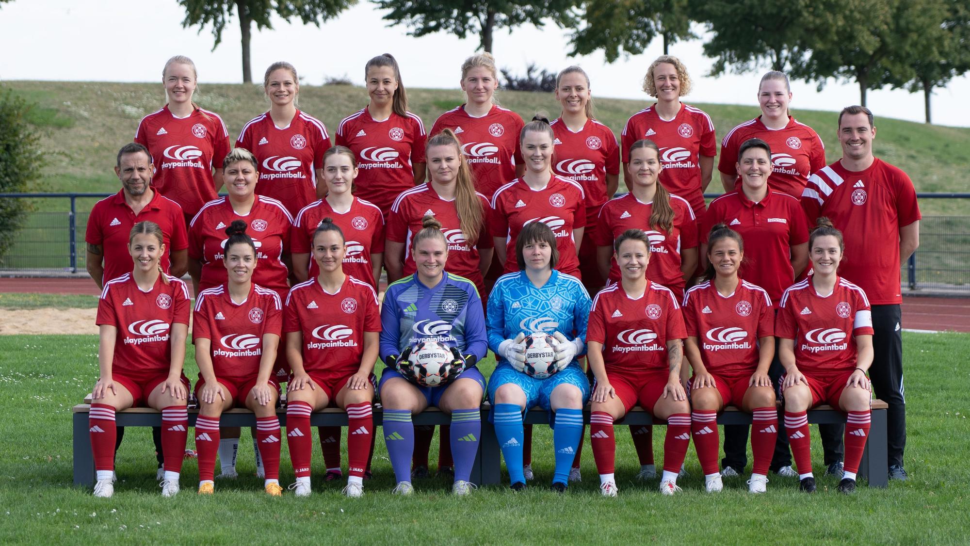 Mannschaftsfoto des Frauen des TuS Zülpich.