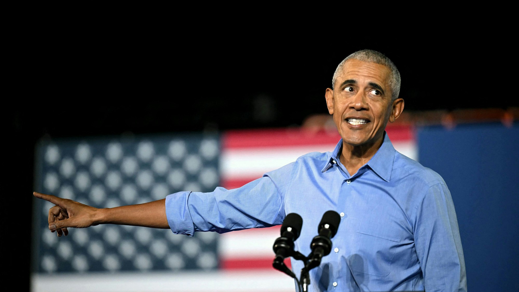 „Wir müssen um unsere Demokratie kämpfen“, sagt der ehemalige US-Präsident Barack Obama. (Archivbild)