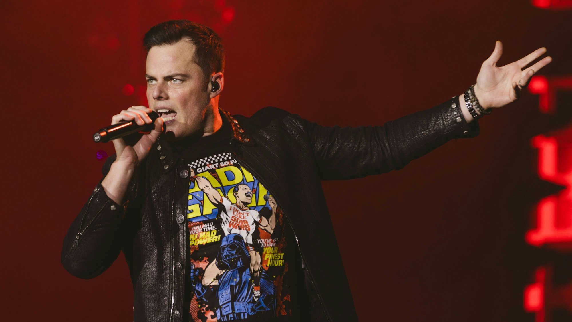 Marc Martel bei einem Auftritt.