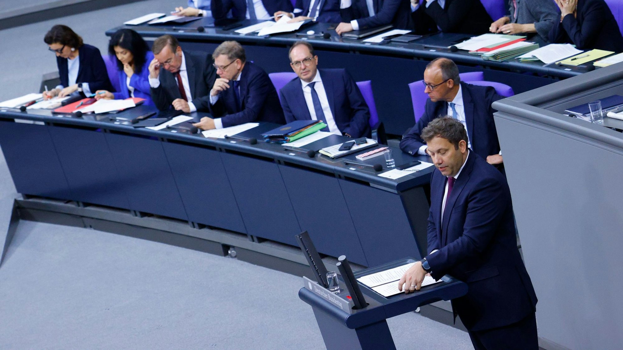Es ist Klingbeils erster Haushalt als Finanzminister.