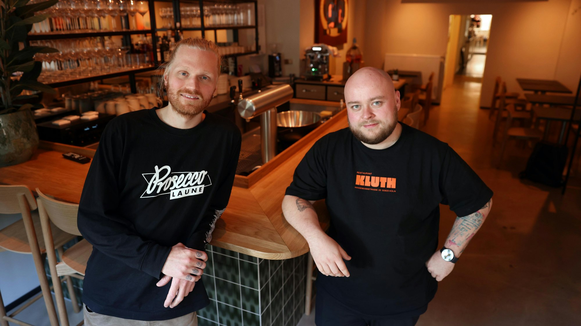 Die Gründer des Kluth und Köche Kevin Rademacker (l.) und Hannes Radeck.