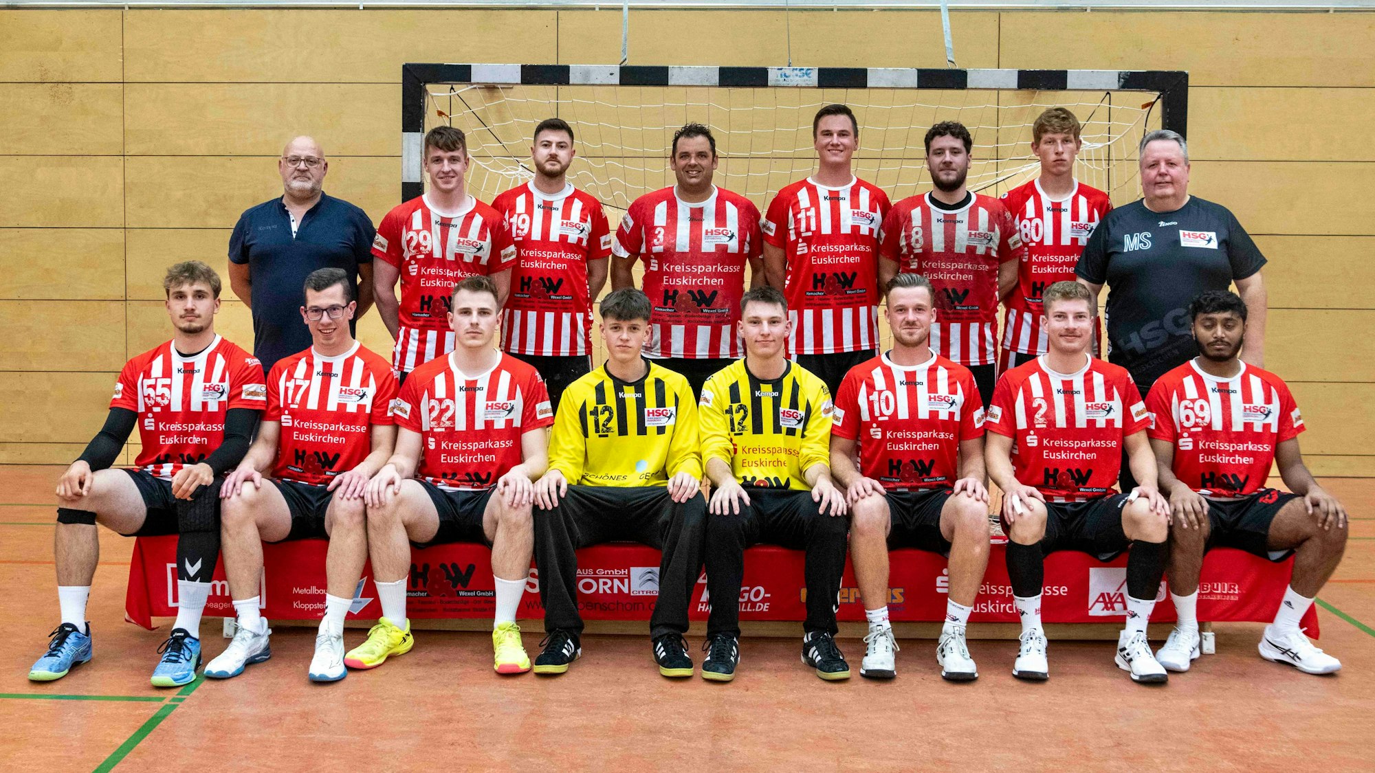 Das Mannschaftsfoto der HSG Euskirchen Männer.