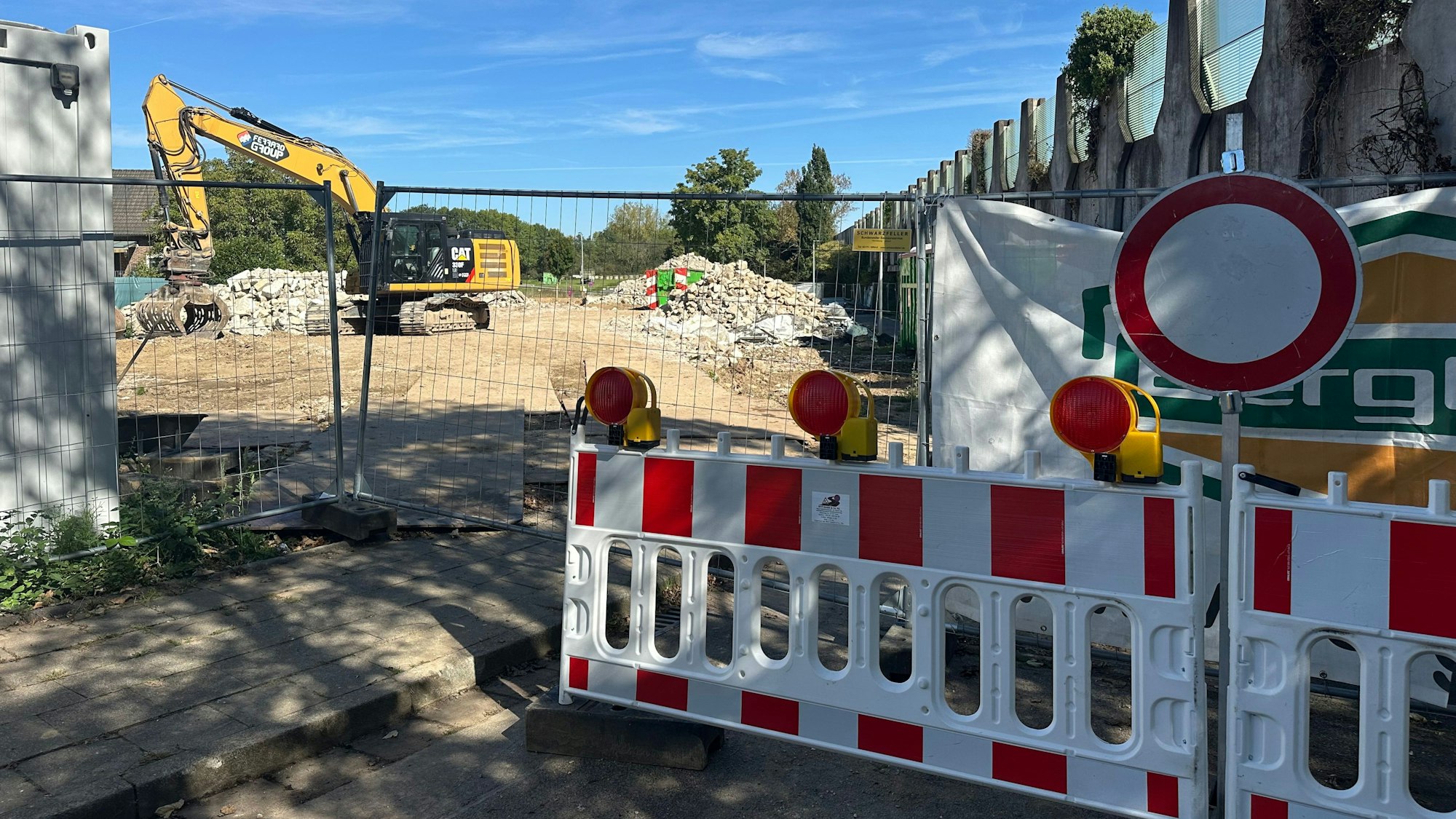 Zum Ausbau der A 59 wurden inzwischen zahlreiche Wohnhäuser in Sankt Augustin-Meindorf abgerissen.