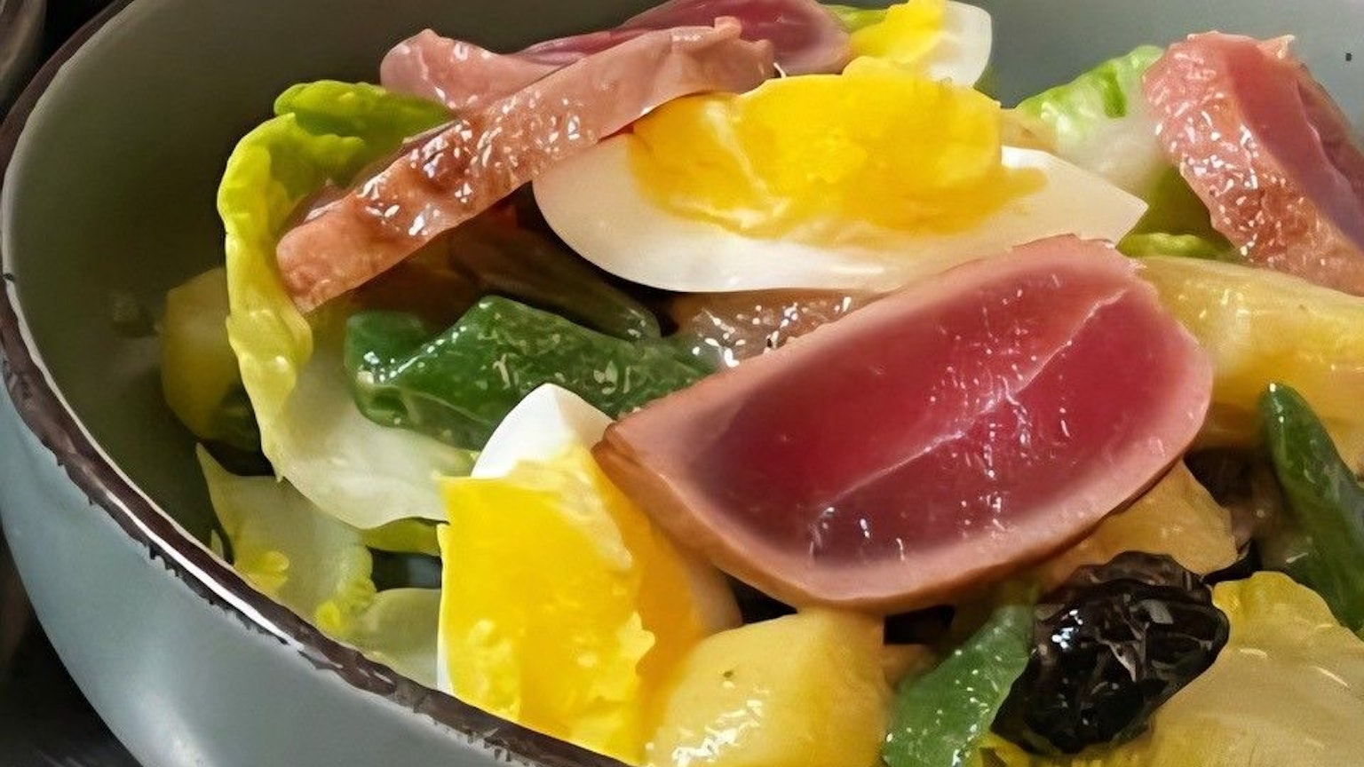 Salade Nicoise-Foto zum Rezept vom Chefkoch Martin Kräber