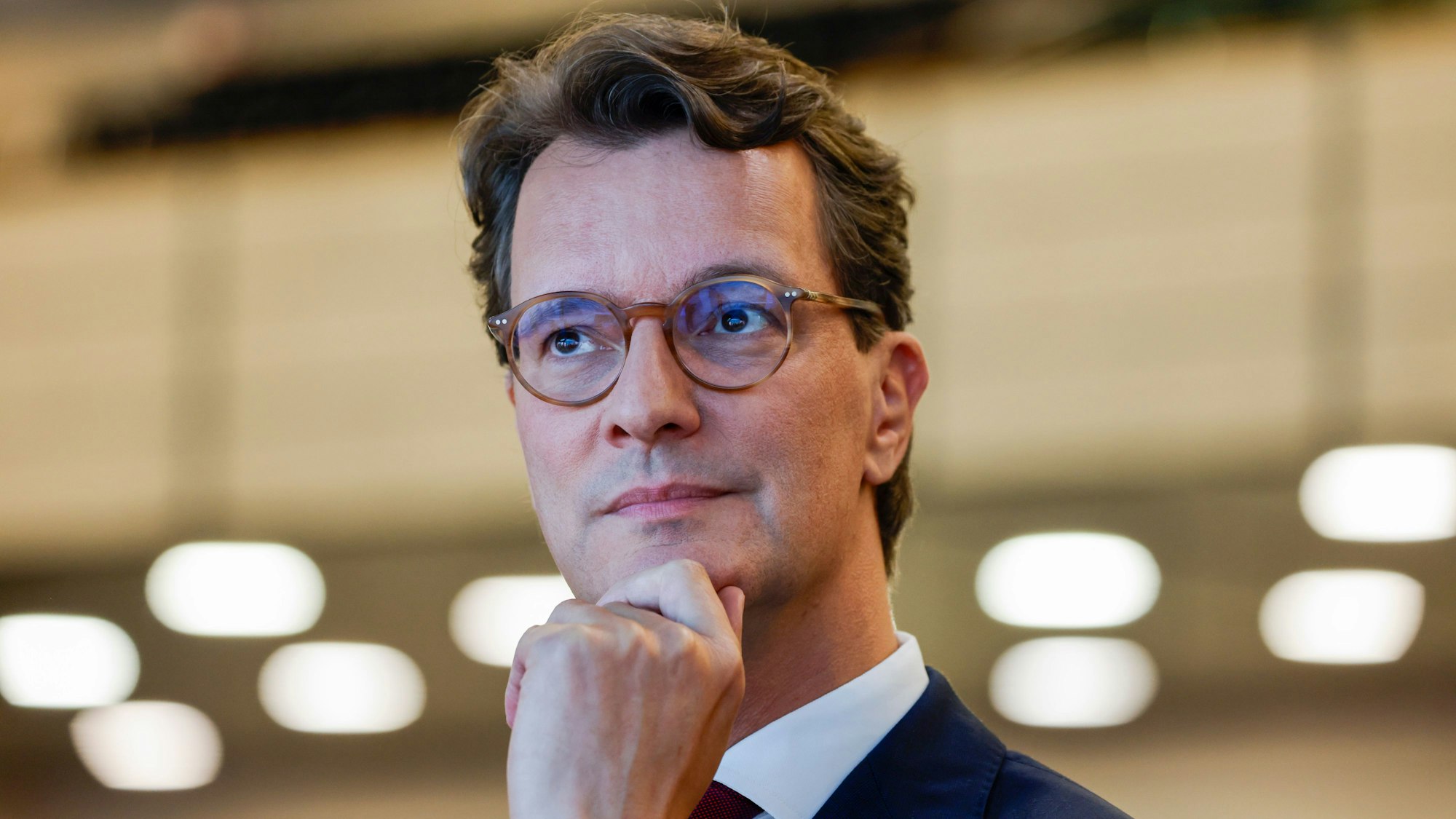 Hendrik Wüst beim Landesparteitag der CDU Nordrhein-Westfalen. (Archivbild)