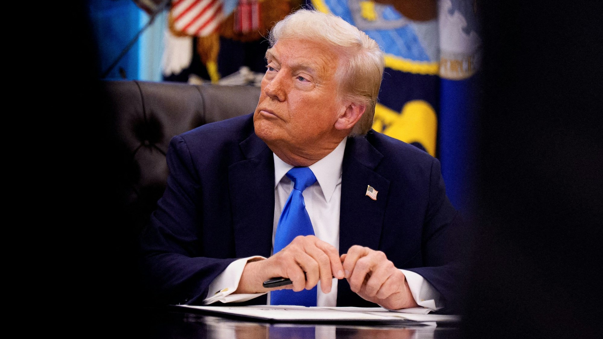 US-Präsident Donald Trump nimmt die Pressefreiheit in den USA ins Visier. (Archivbild)