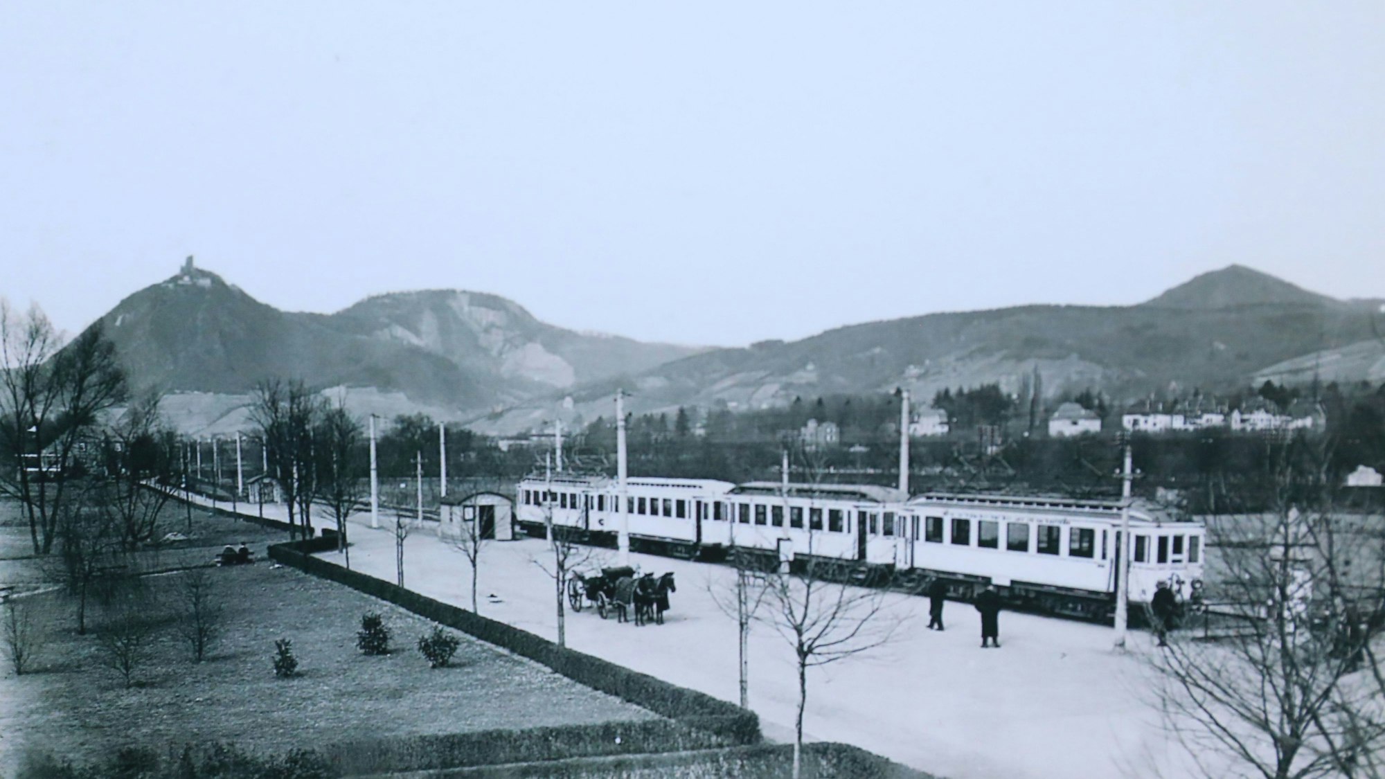 Die älteste bekannte Aufnahme von 1932 aus dem Stadtarchiv Bad Honnef.