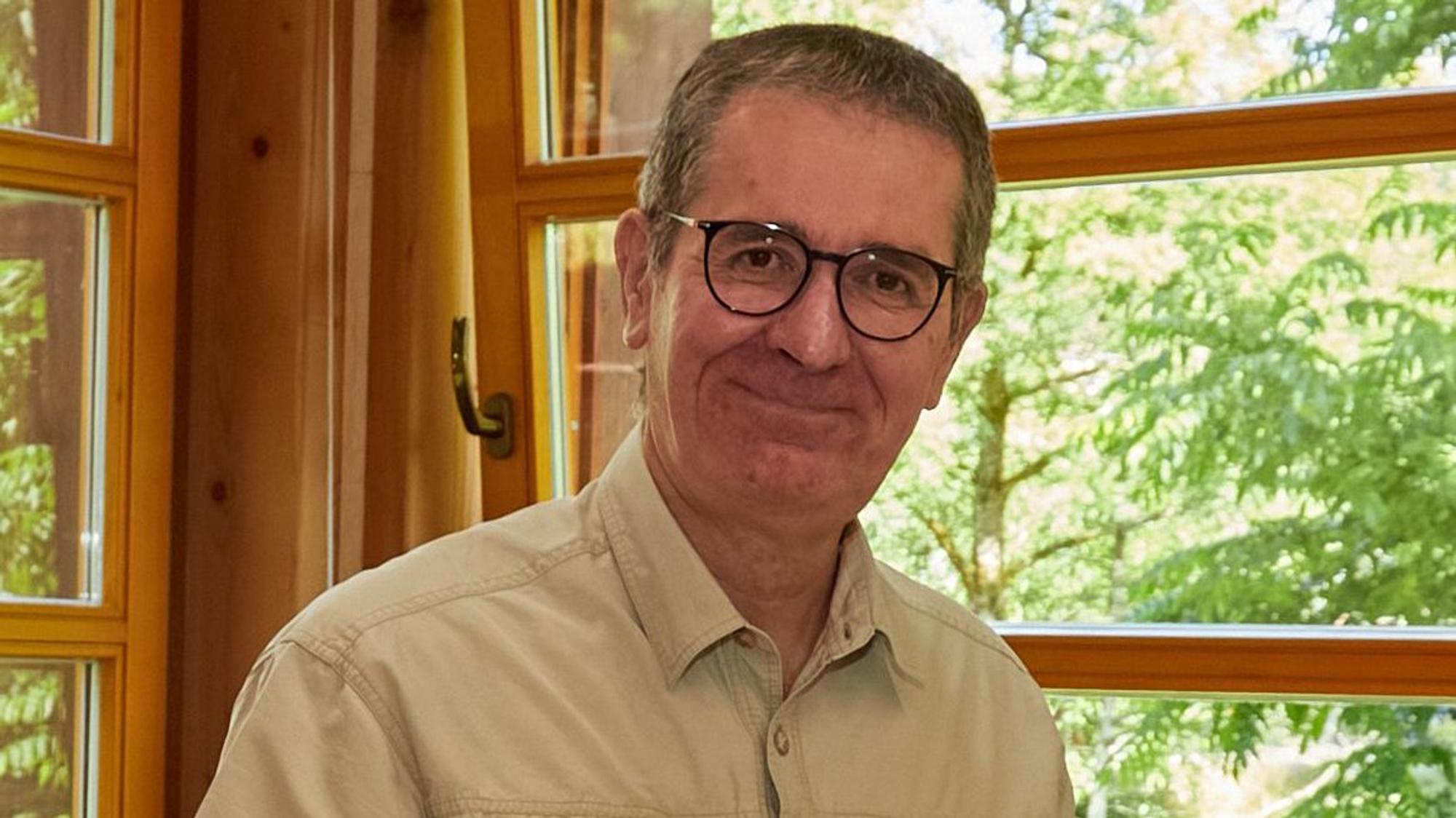 Christoph Böltz in seinem Büro.