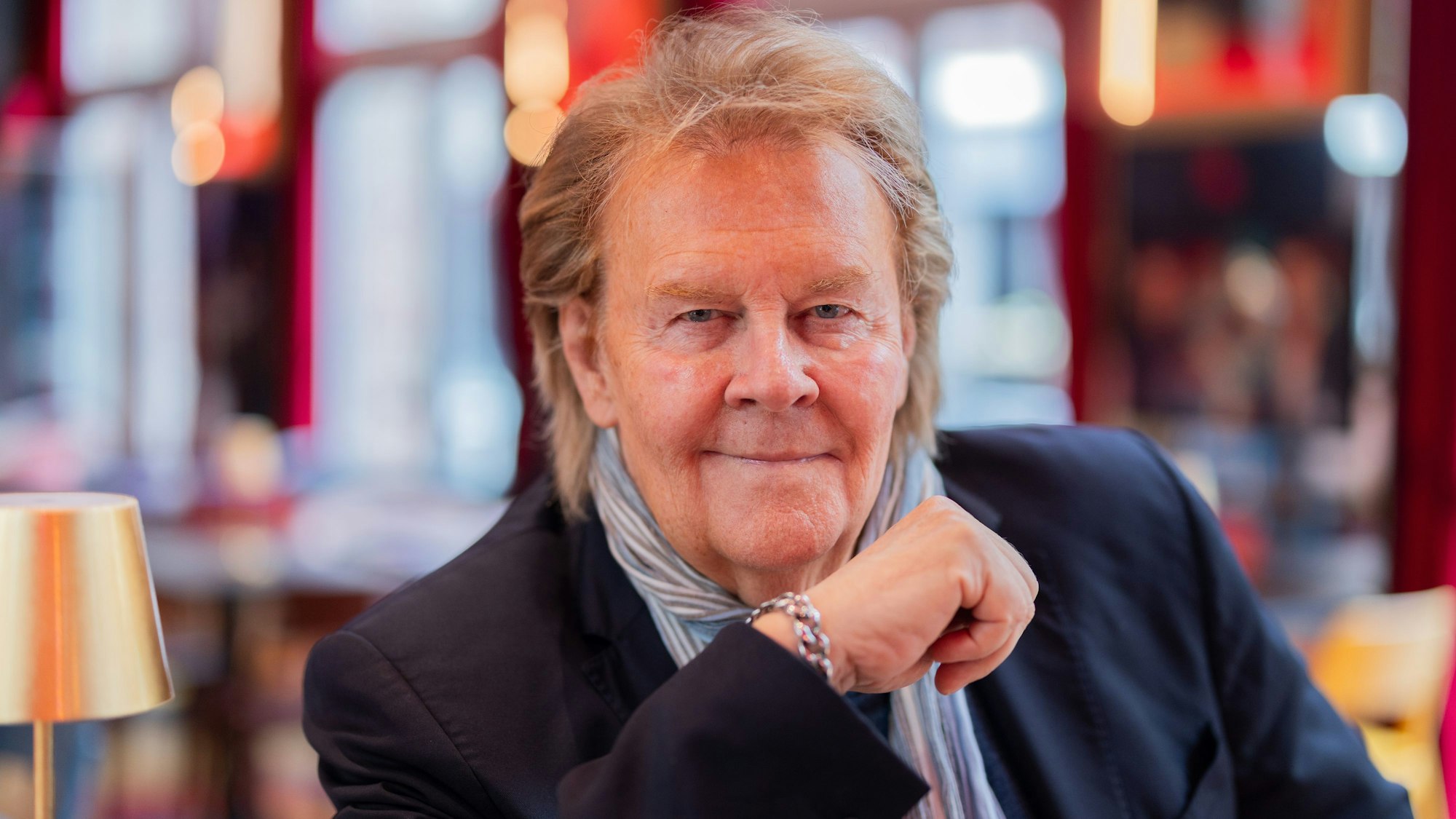 Düsseldorf: Howard Carpendale, Sänger und Entertainer, aufgenommen im Schlager-Café. Carpendale wird im Januar 80 Jahre alt und begeht im kommenden Jahr auch sein 60-jähriges Bühnenjubiläum.