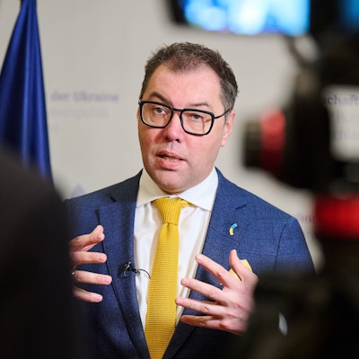 Lob für die deutsche Führungsrolle: Der ukrainische Botschafter in Berlin, Oleksii Makeiev.