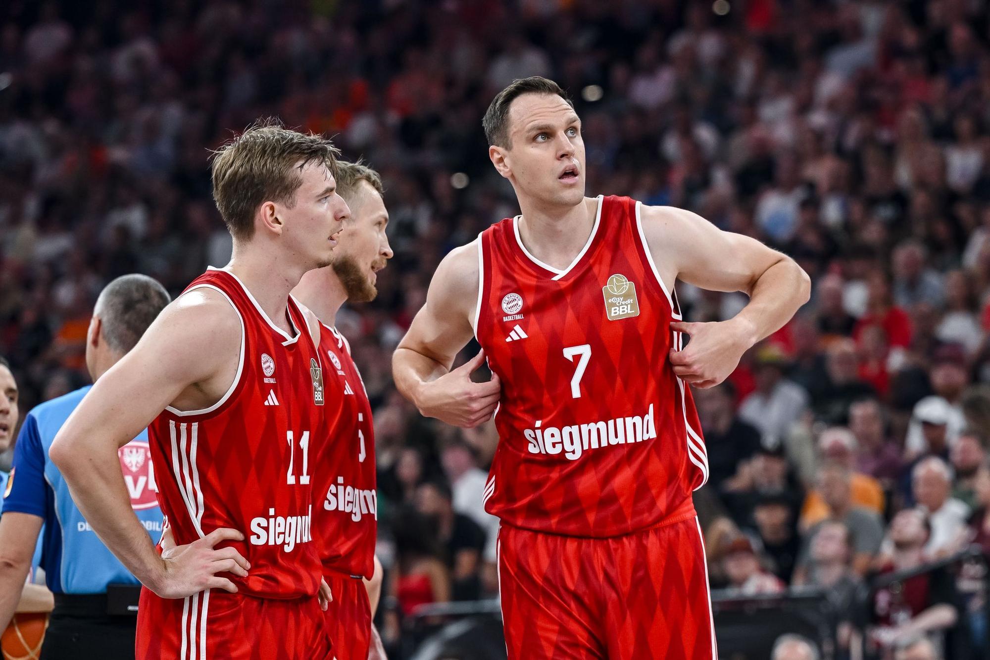 Justus Hollatz und Johannes Voigtmann sind zwei von fünf Europameistern bei Bayern München. (Archivbild)