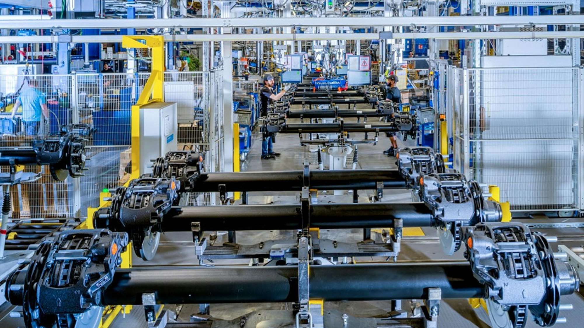 Einblick in die Produktion.