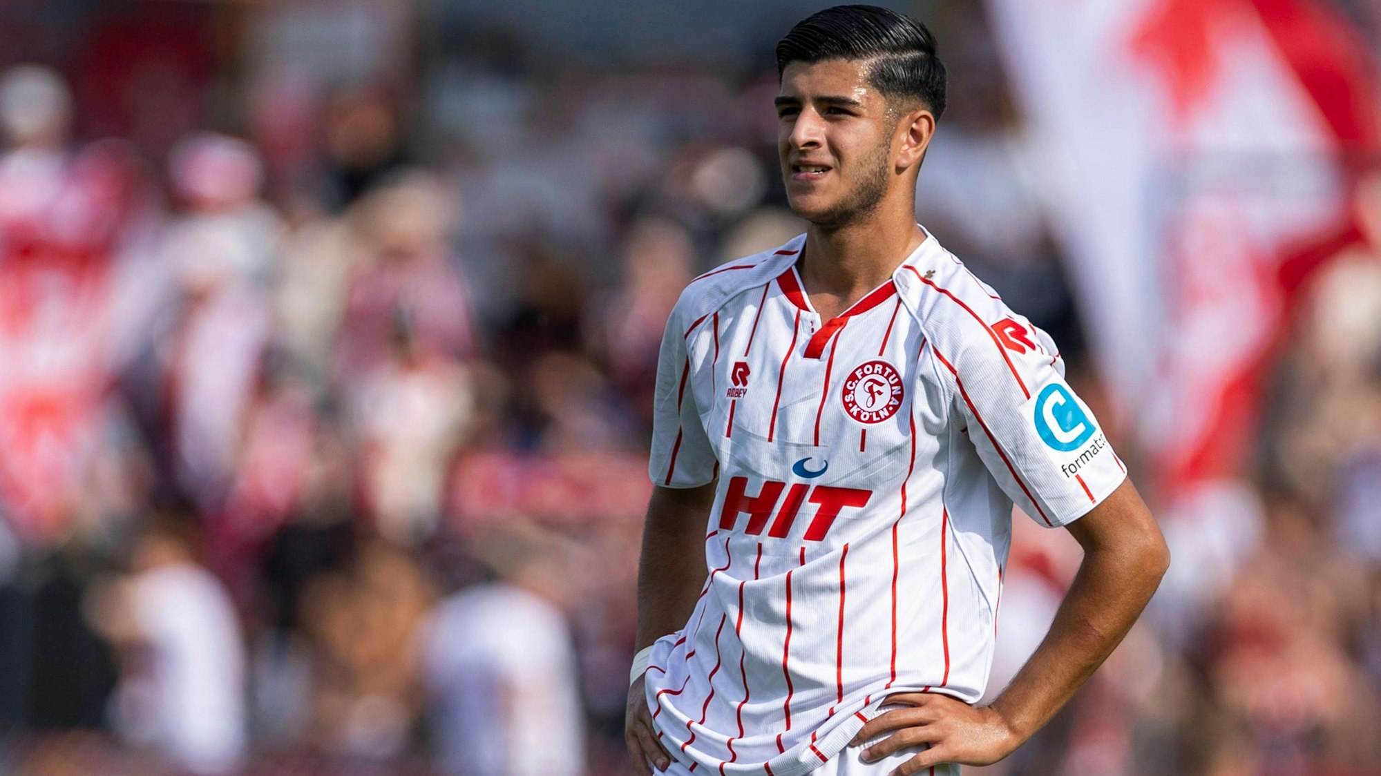 FC-Leihgabe Kian Hekmat feierte sein Startelfdebüt für die Fortuna