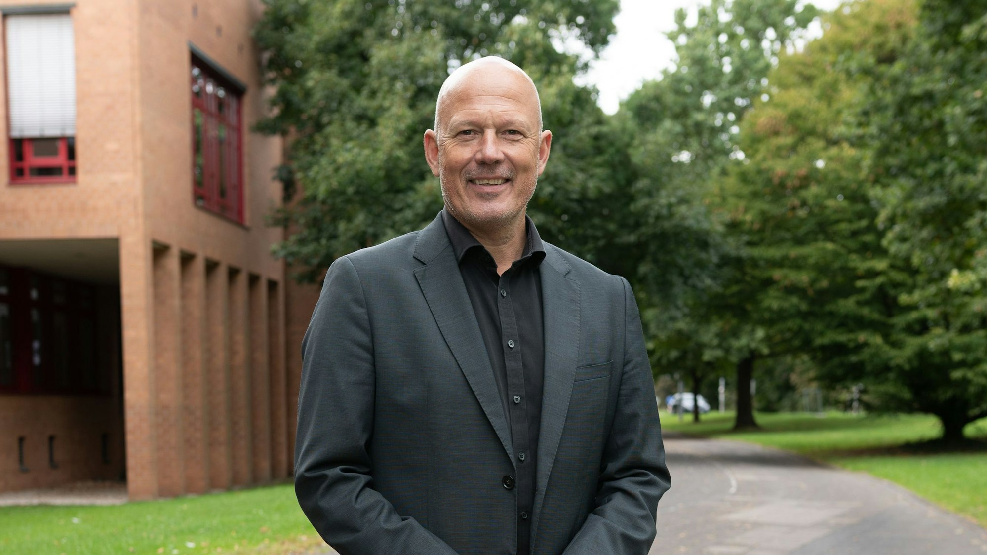 Zu sehen ist Frank Rock (CDU), Landrat des Rhein-Erft-Kreises.