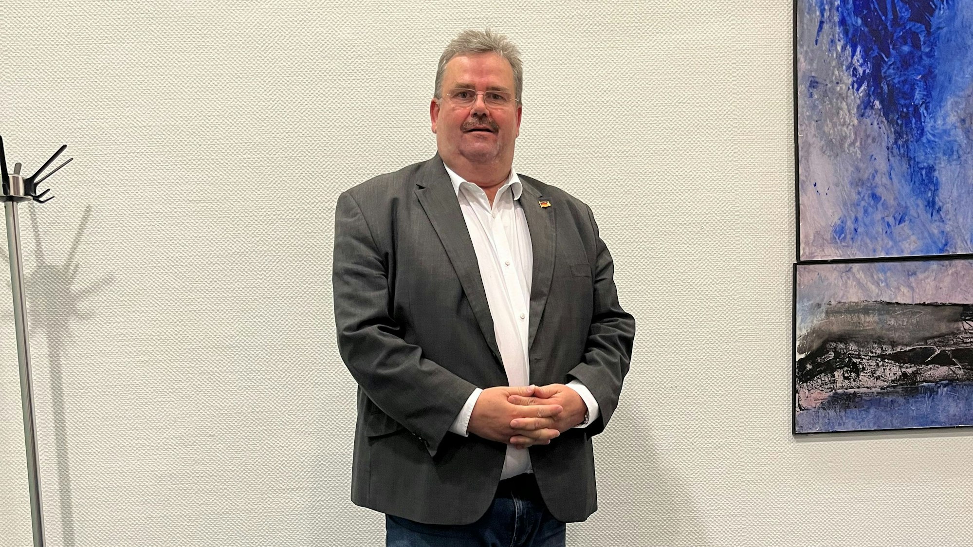 Zu sehen ist Wolfgang Linke