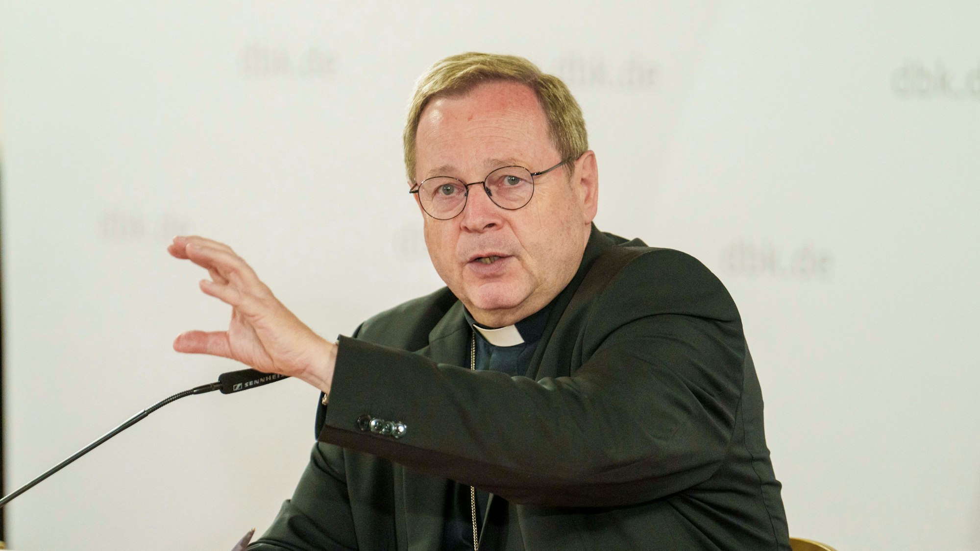 Findet deutliche Worte: Georg Bätzing.