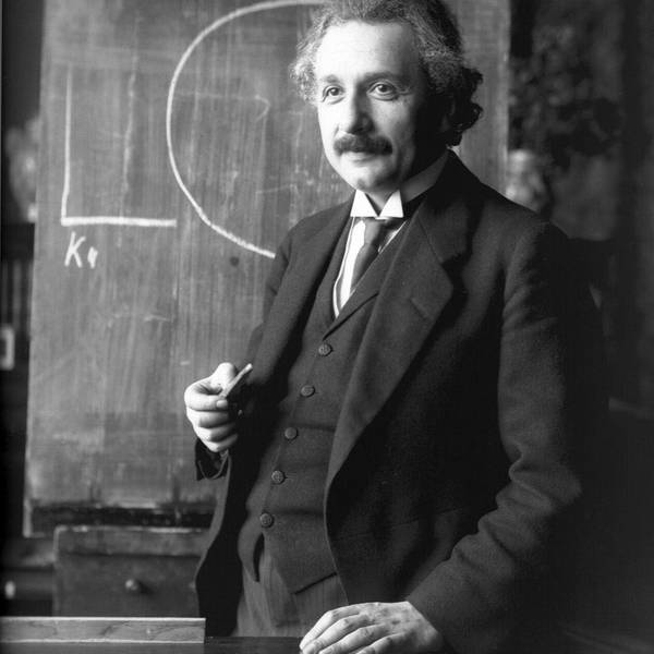 Albert Einstein war beim Kongress selbst nicht anwesend.
