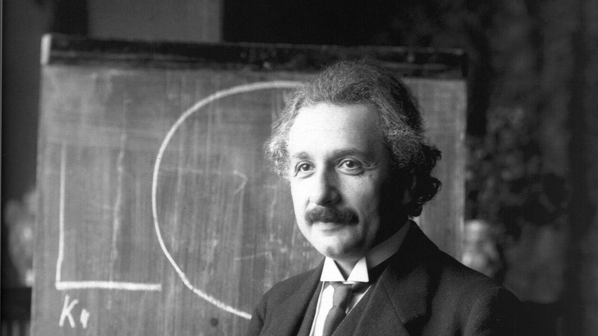 Albert Einstein war beim Kongress selbst nicht anwesend.