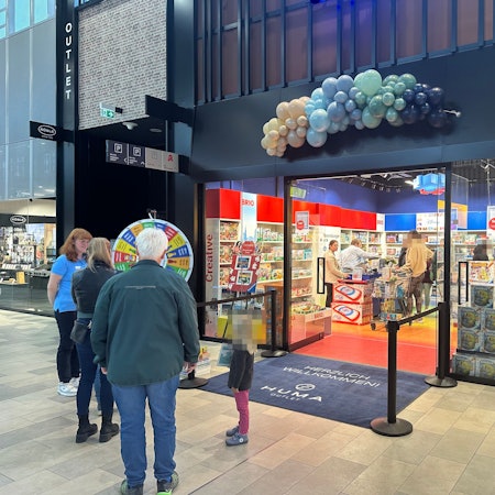 Die neue Spielewelt von Ravensburger wird im Huma eröffnet, am 25.9.2025 war Pre-Opening