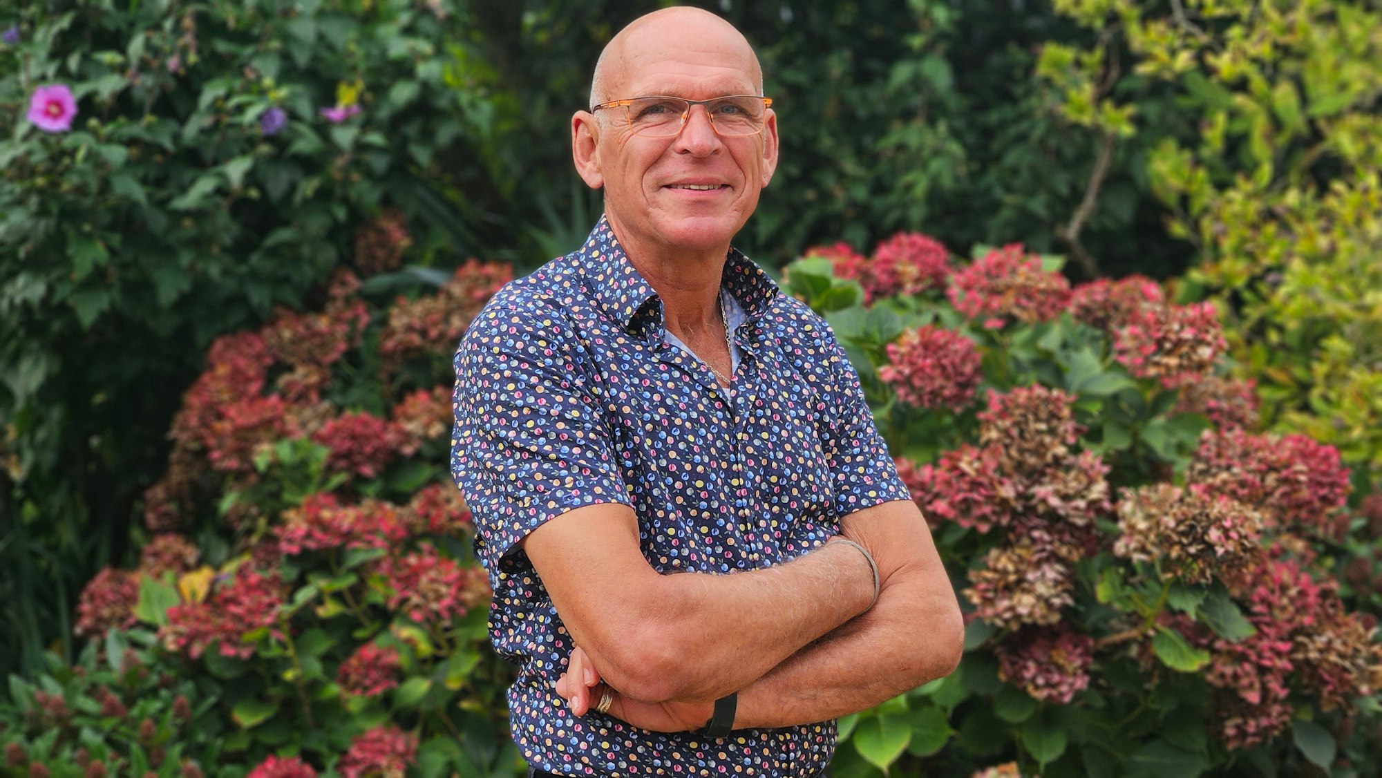 Zu sehen ist Volker Dannenberg, Vorsitzender des TV Bedburg.