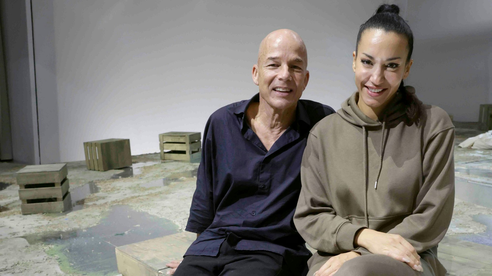 Carolina López Moreno und Carlos Wagner im Staatenhaus.