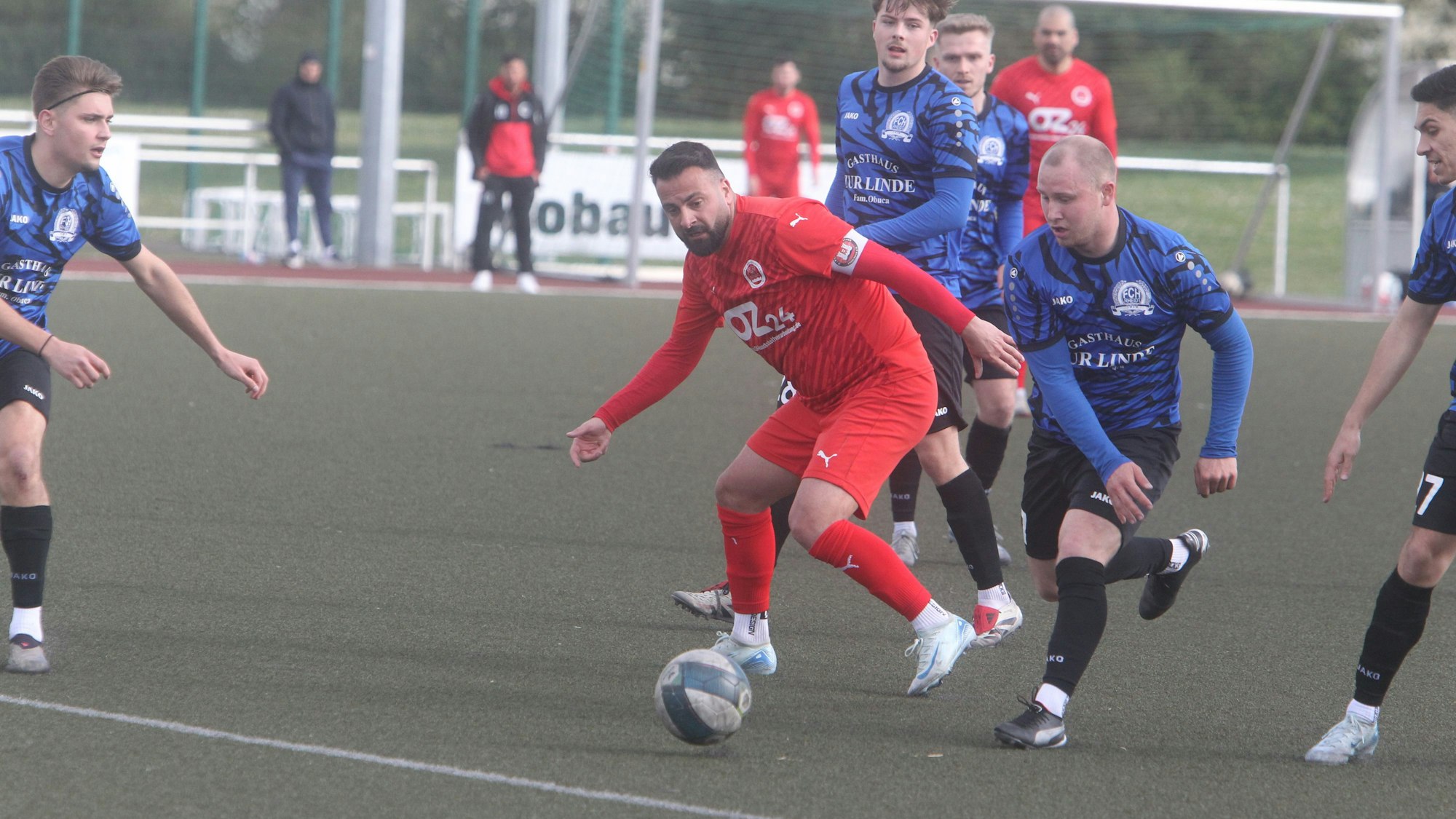 Das goldene Tor per Strafstoß erzielte für den 1. FC Niederkassel Fatih Tuysuz.