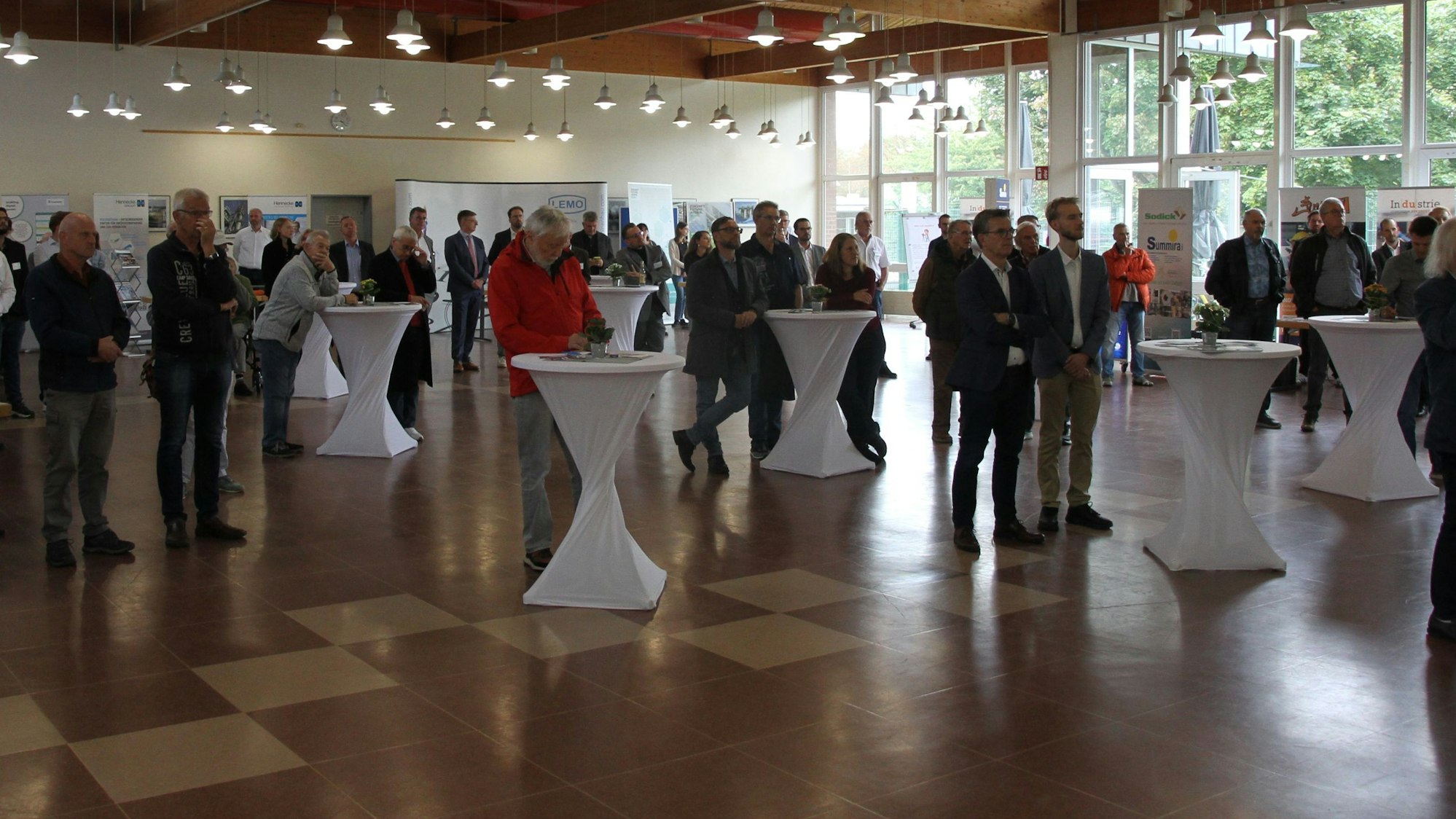 Industrie hautnah erleben, Veranstaltung der Initiative Industrie im Kasino des Chemieparks Lülsdorf