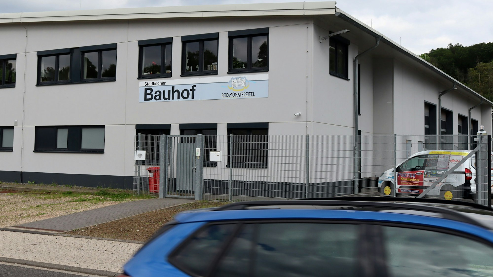 Außenansicht des Bauhof-Gebäudes in Bad Münstereifel