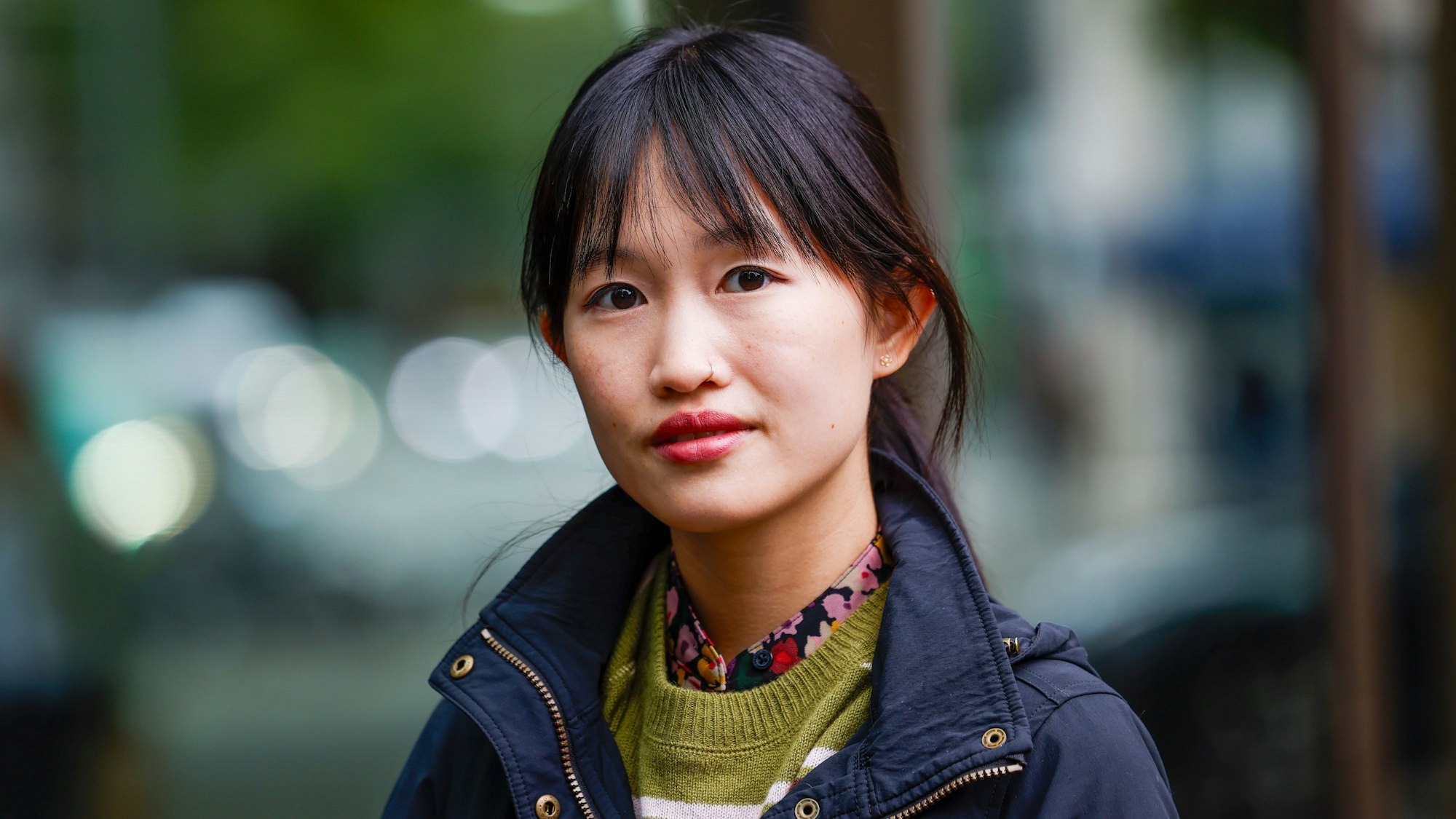 Rebecca F. Kuang bei ihrem Köln-Besuch.